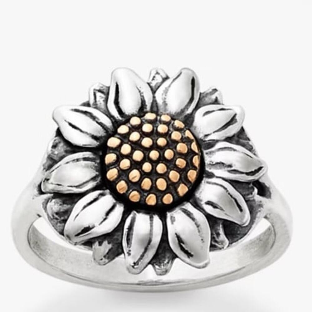 James Avery Wild Sunflower Ring SIZE 5